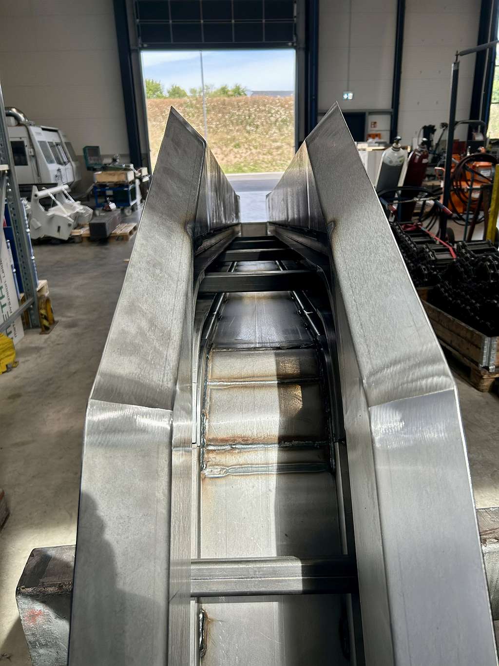 Kettensystem des Späneförderers – robuste Konstruktion für industrielle Späneabführung